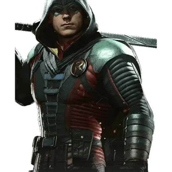 Injustice 2 Robin Leather Costume Jacket