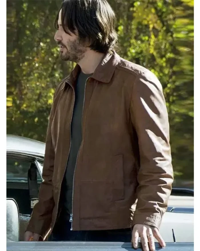 John Wick Movie Brown Leather Jacket