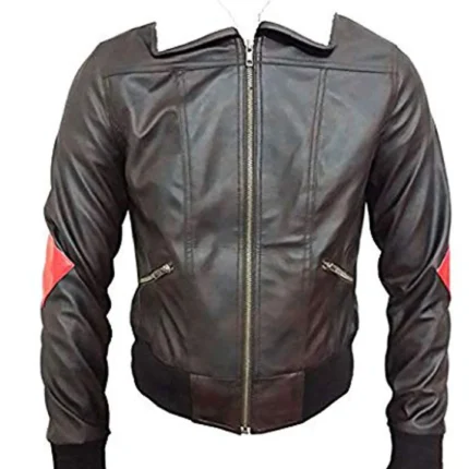 The Harley Quinn Bombshell Leather Jacket