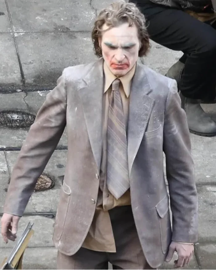 Joker 2 Arthur Fleck Grey Suit