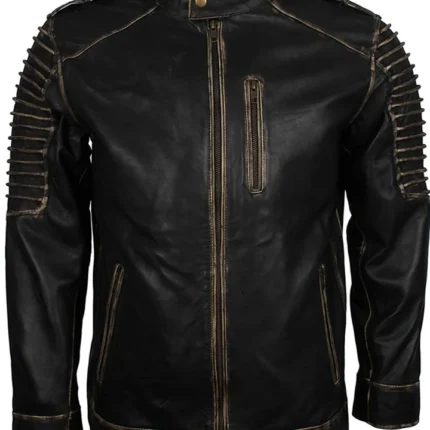 Suicide Squad Joker Black Biker Jacket