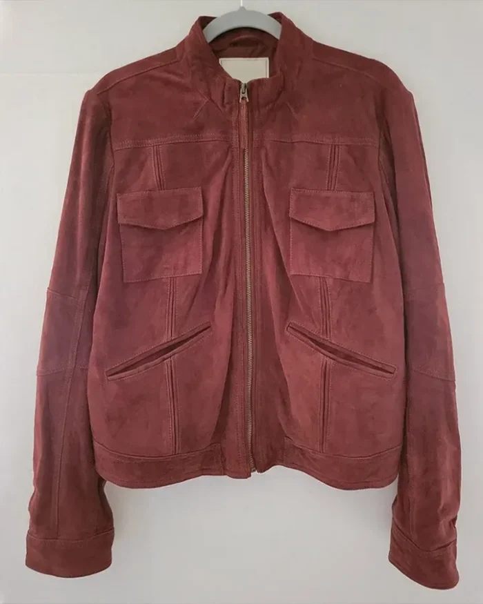 Legacies S04 Candice King Brown Suede Jacket