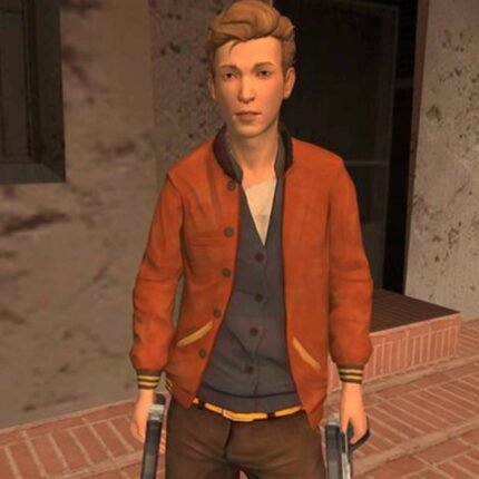 Life Is Strange True Colors Nathan Prescott Brown Bomber Jacket