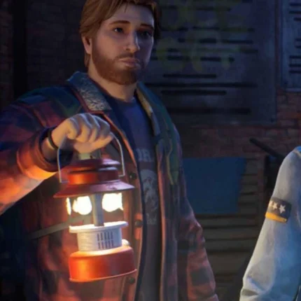 Life is Strange: True Colors Ryan Red Wool Plaid Jacket