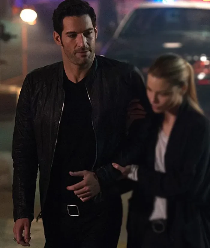 Morningstar Lucifer Black Leather Jacket