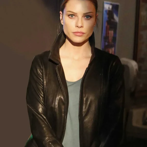 Lucifer Chloe Decker Real Leather Black Jacket