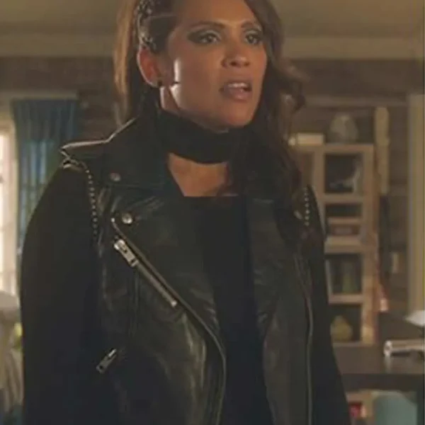 Lucifer Mazikeen Leather Black Vest