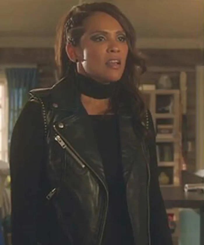 Lucifer Mazikeen Leather Black Vest