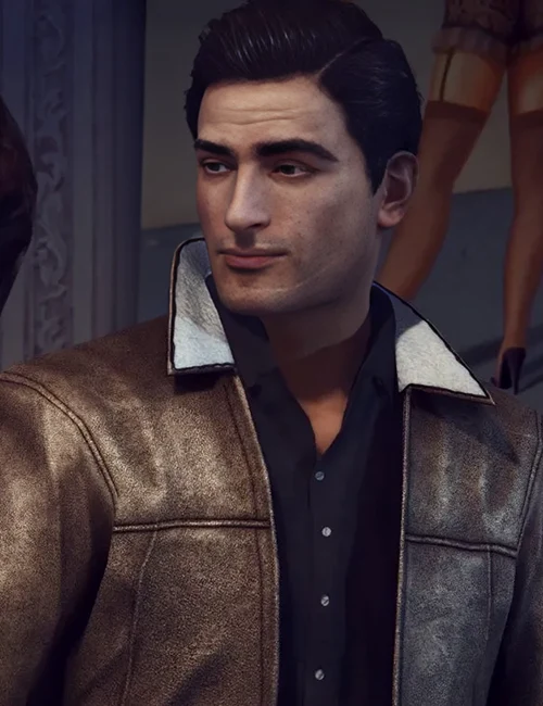  Vito Scaletta Mafia 2 Video Game Brown Jacket