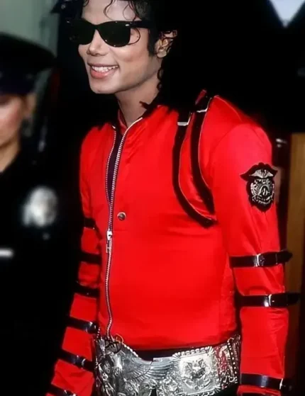 Michael Jackson Bad World Tour Red 1987 Jacket