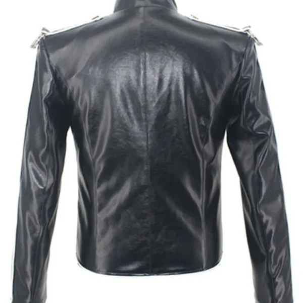 Michael Jackson Black Stand Up Collar Jacket