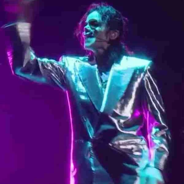 Michael Jackson This Is It Silver Blazer