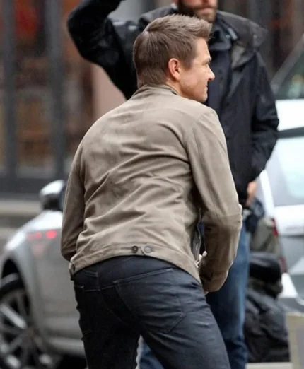 Mission Impossible Rogue Nation Jeremy Renner Suede Jacket