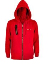 La Casa De Papel Money Heist Red Hooded Jacket