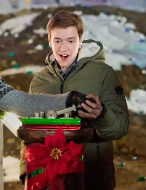 Navigating Christmas 2023 Everett Andres Green Jacket