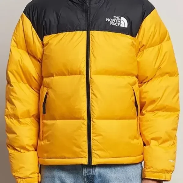 Big Ben North Face Yellow Puffer Jacket