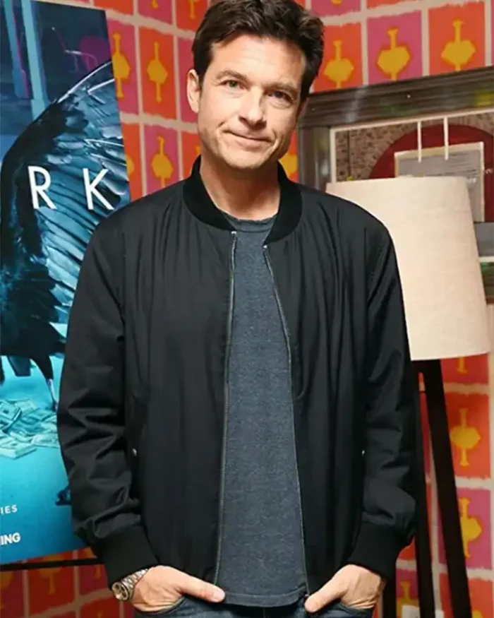 Ozark Jason Bateman Black Bomber Jacket