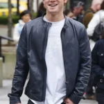  Riverdale S5 Reggie Mantle Cafe Racer Black Leather Jacket