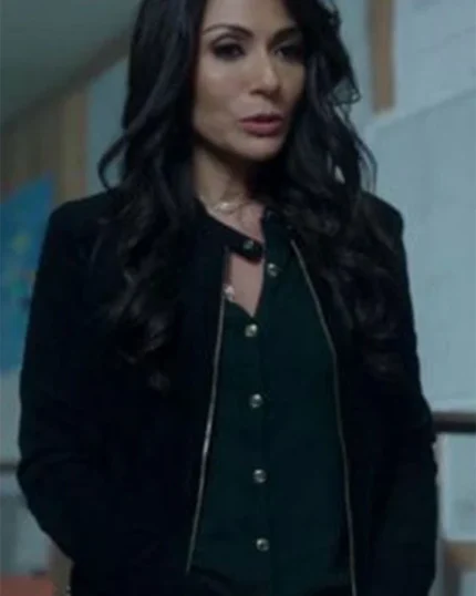 Hermione Lodge Riverdale Black Cotton Jacket