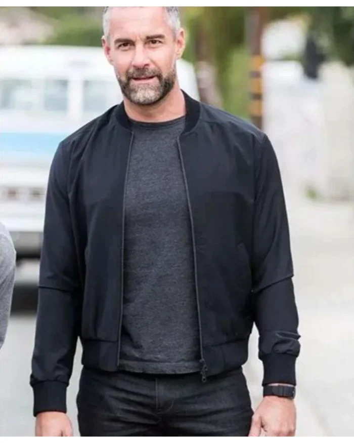 S.W.A.T. Jay Harrington Black Bomber Jacket