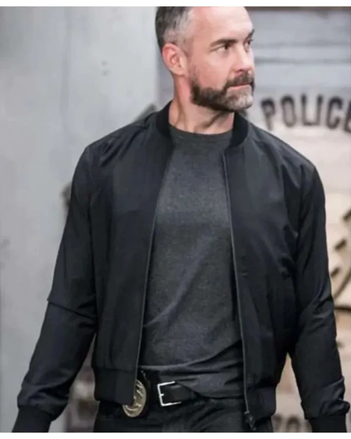 S.W.A.T. Jay Harrington Black Bomber Jacket