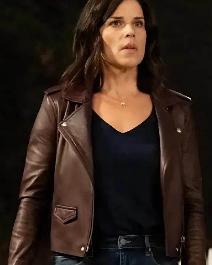 Sidney Prescott Scream Black Leather Jacket