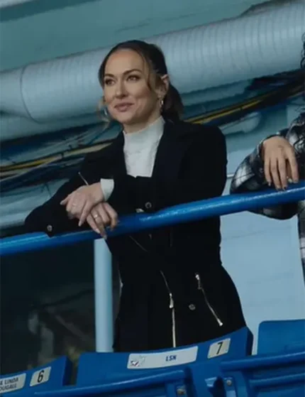 Tasya Teles Shoresy S02 Black Coat