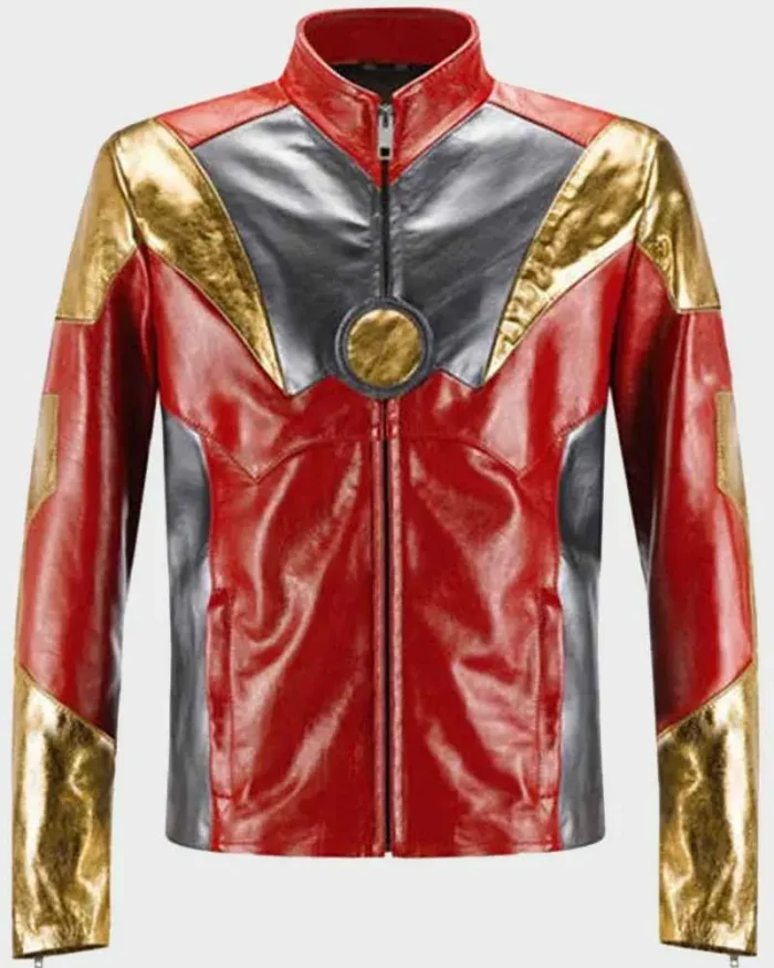 Robert Downey Homecoming Iron Man Leather Jacket