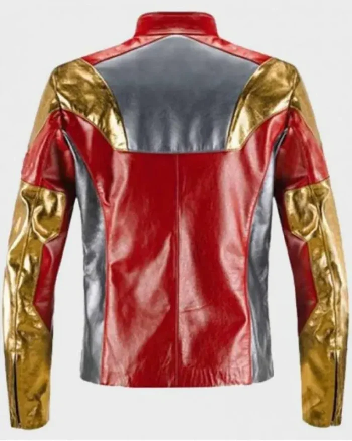 Robert Downey Homecoming Iron Man Leather Jacket