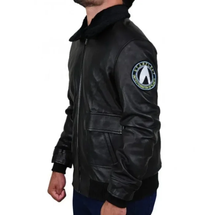 Star Trek Beyond Simon Pegg Black Jacket