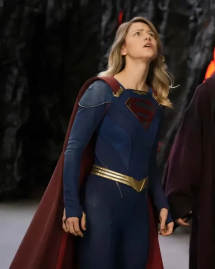 Melissa Benoist Supergirl Blue Costume Jacket