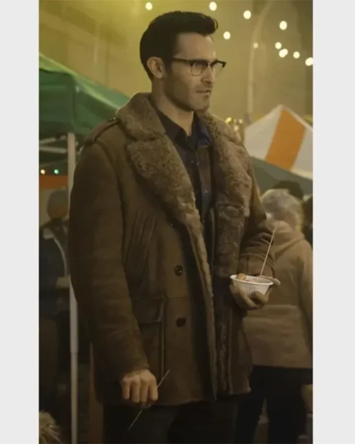 Superman and Lois Clark Kent Faux Fur Coat