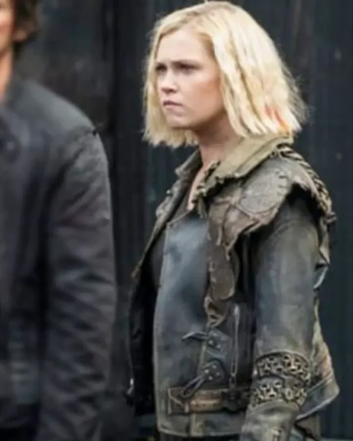 Eliza Taylor The 100 S07 Clarke Griffin Black Leather Jacket