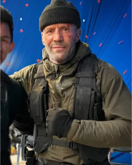 The Expendables 4 Jason Statham Green Jacket