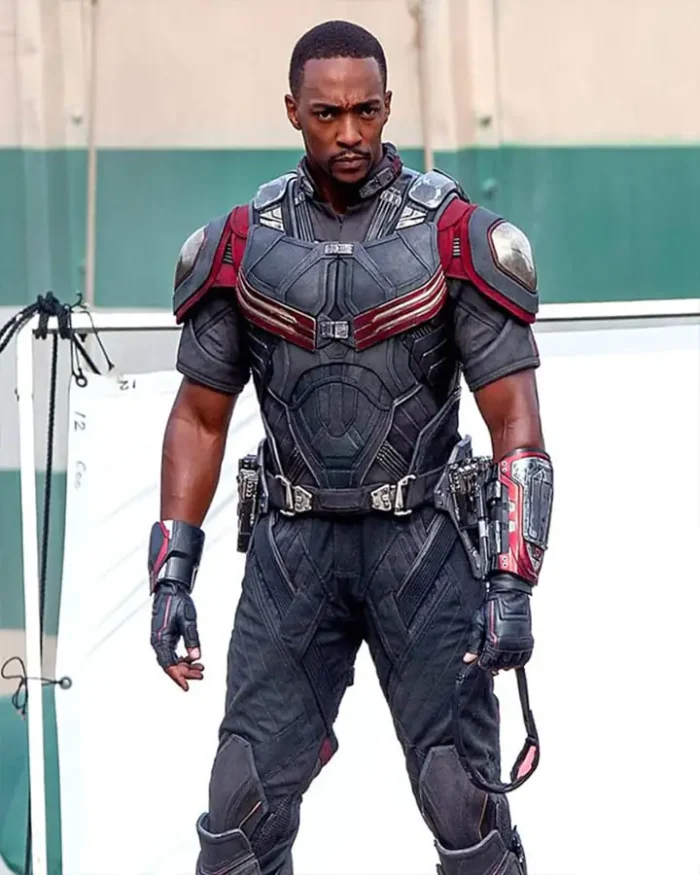 The Falcon And The Winter Soldier Silver and Red Vest