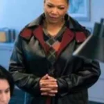  The Equalizer S01 EP07 Queen Latifah Black Leather Coat