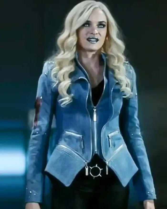 Caitlin Snow the Flash S04 Denim Jacket