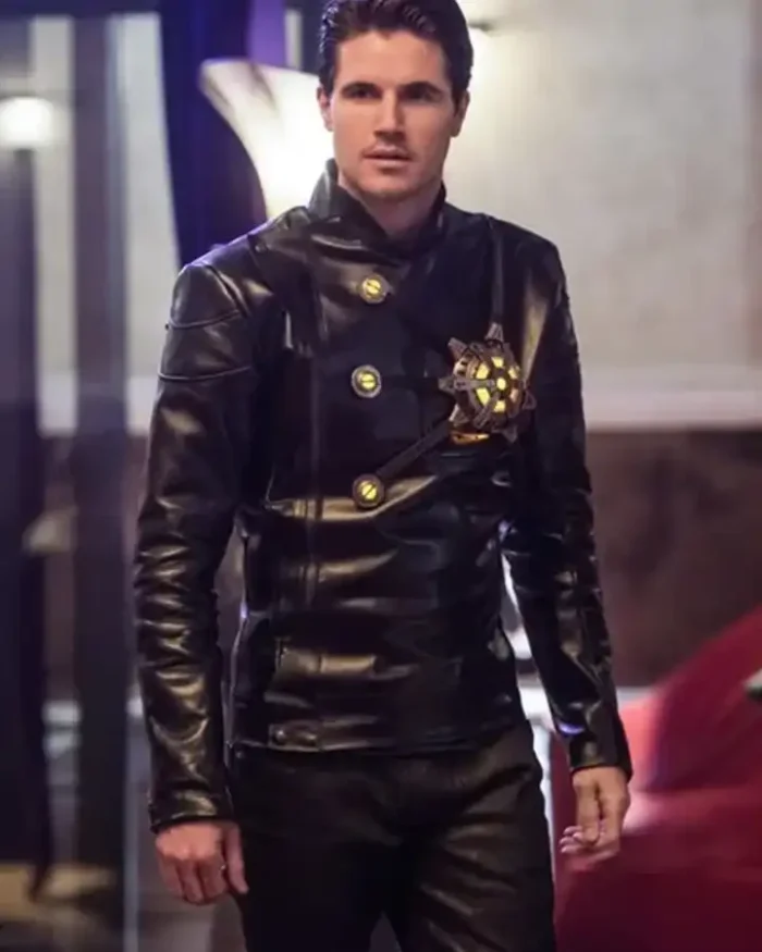 Ronnie Raymond The Flash Black Leather Jacket