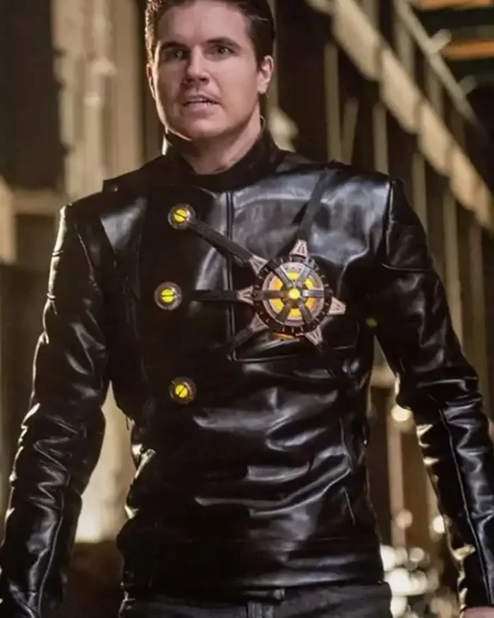 Ronnie Raymond The Flash Black Leather Jacket