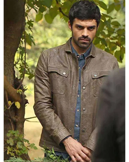 Sean Teale The Gifted Real Leather Jacket