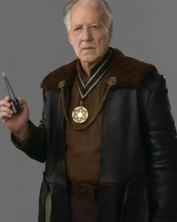 The Mandalorian 2022 Werner Herzog Black Coat