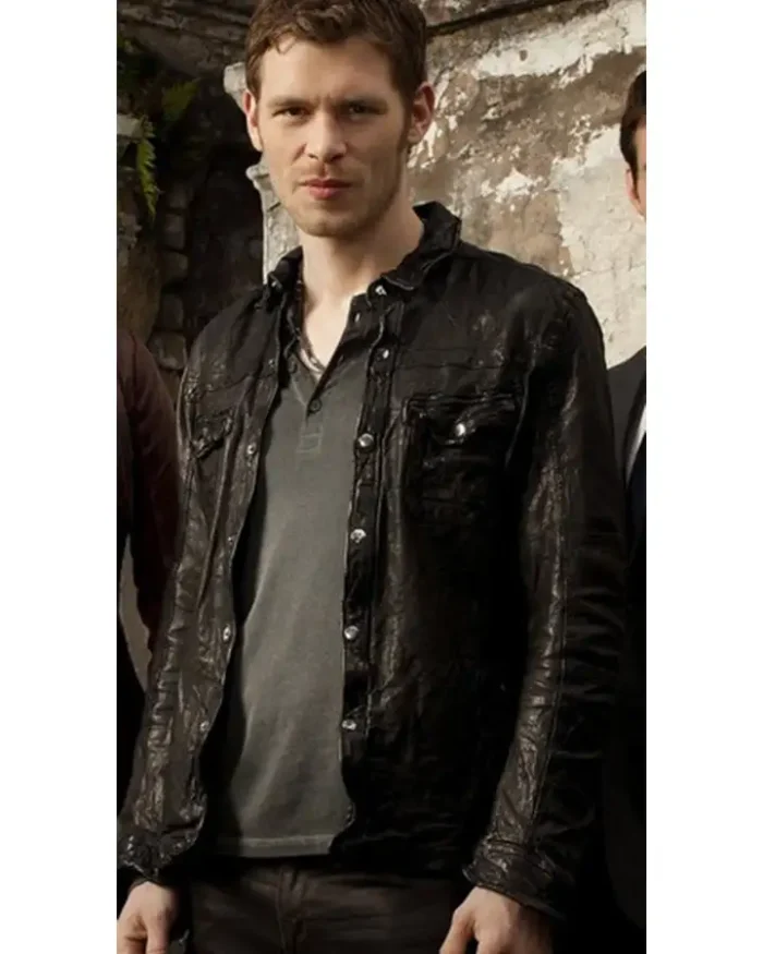 The Originals Joseph Morgan Leather Black Jacket