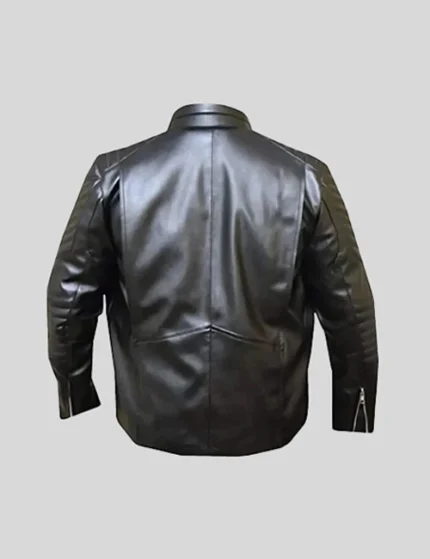 The Punisher Frank Castle Leather Black Jacket