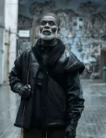 The Walking Dead Daryl Dixon Fallou Boukar Black Shearling Vest