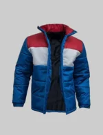 Stranger Things S04 Joyce Blue Puffer Jacket