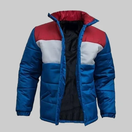 Stranger Things S04 Joyce Blue Puffer Jacket