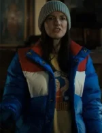 Stranger Things S04 Joyce Blue Puffer Jacket