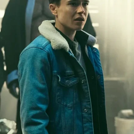 The Umbrella Academy S04 Vanya Hargreeves Blue Denim Jacket