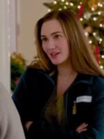 A Godwink Christmas Miracle of Love Joy Teal Sherpa Jacket