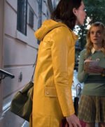 A Rainy Day In New York Connie Yellow Hooded Coat